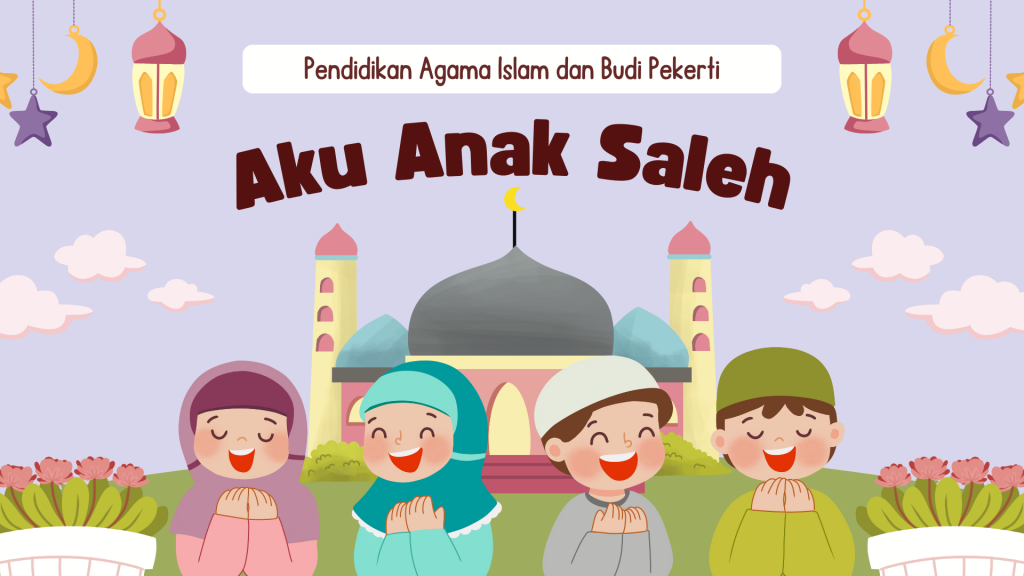 template presentasi pai kelas 4 bab 8
