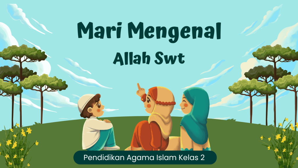 contoh template presentasi PAI kelas 2 bab 2