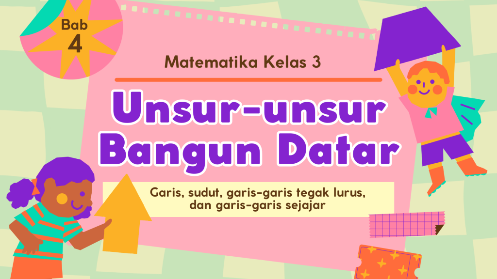 desain template presentasi pada materi matematika kelas 3 sd