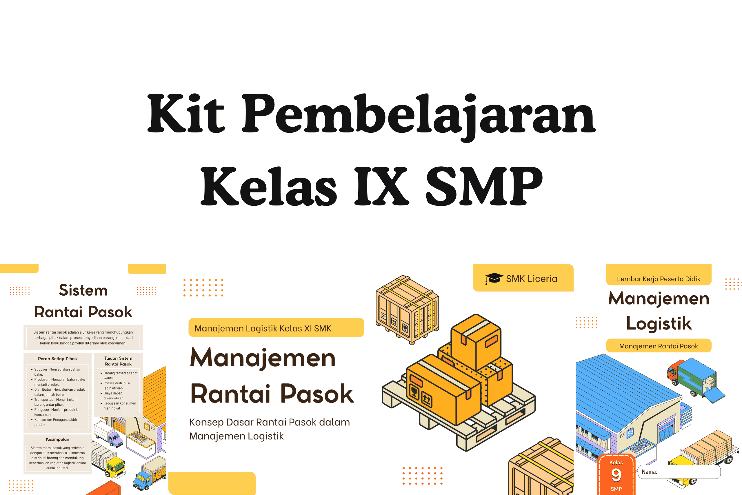 Download Kit Pembelajaran Manajemen Rantai Pasok Siap Pakai