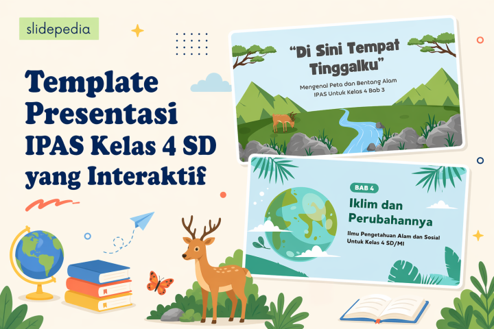 Template Presentasi IPAS Kelas 4 SD yang Interaktif