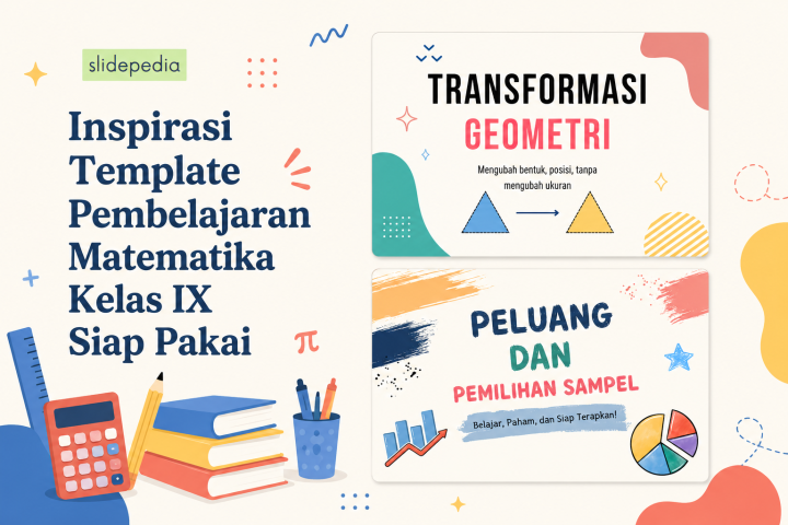 Template Pembelajaran Matematika Kelas IX Siap Pakai