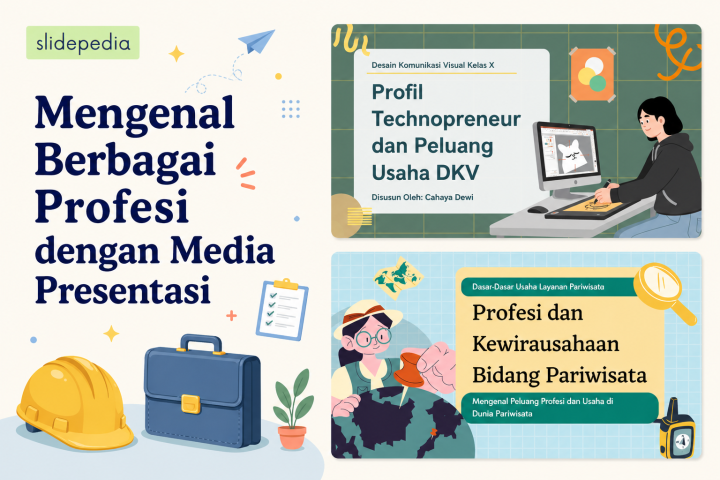 Mengenal Berbagai Profesi dengan Media Presentasi