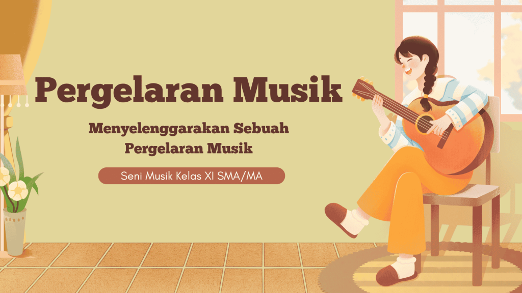 template presentasi Seni Musik kelas XI
