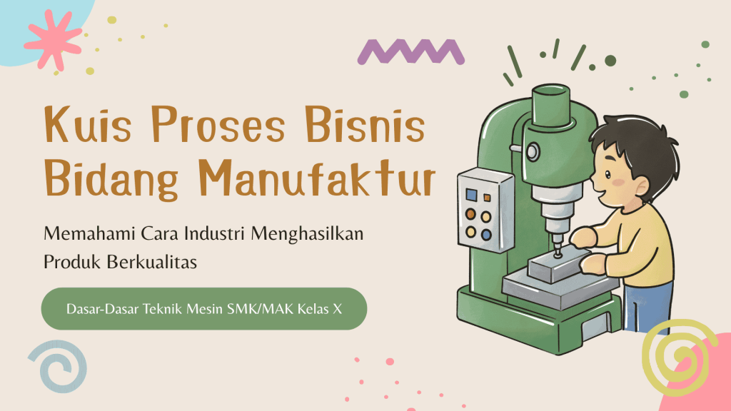 presentasi kuis dalam kit proses bisnis bidang manufaktur