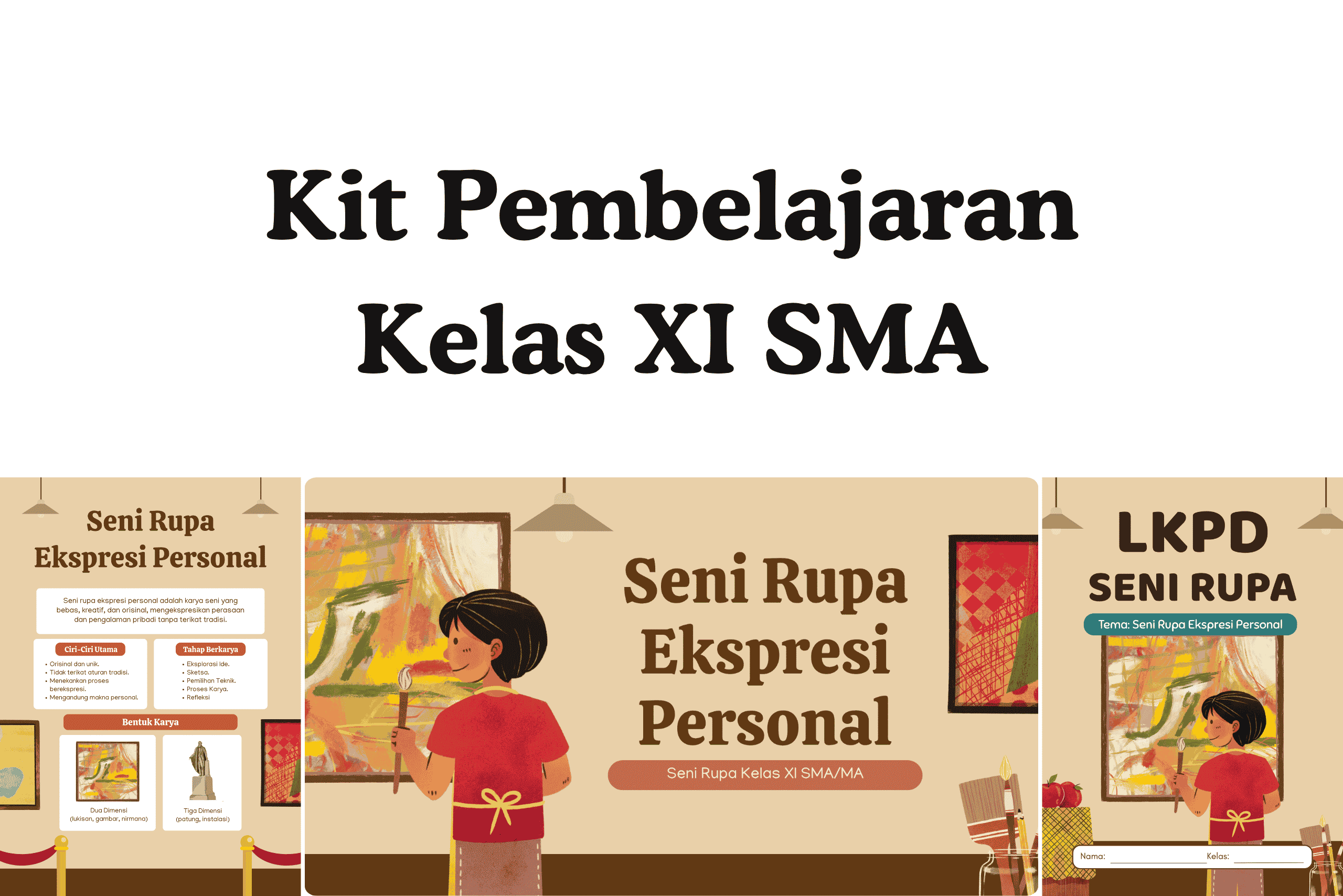 Seni Rupa Ekspresi Personal untuk Kelas XI SMA