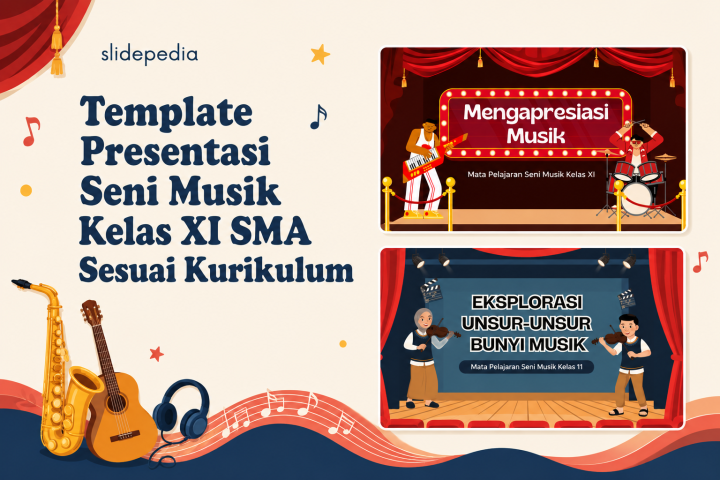 Template Presentasi Seni Musik Kelas XI SMA Sesuai Kurikulum