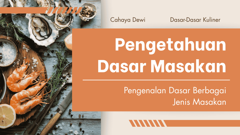 template presentasi dasar-dasar kuliner