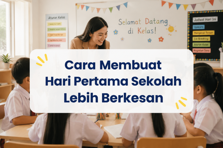 Cara Membuat Hari Pertama Sekolah Lebih Berkesan