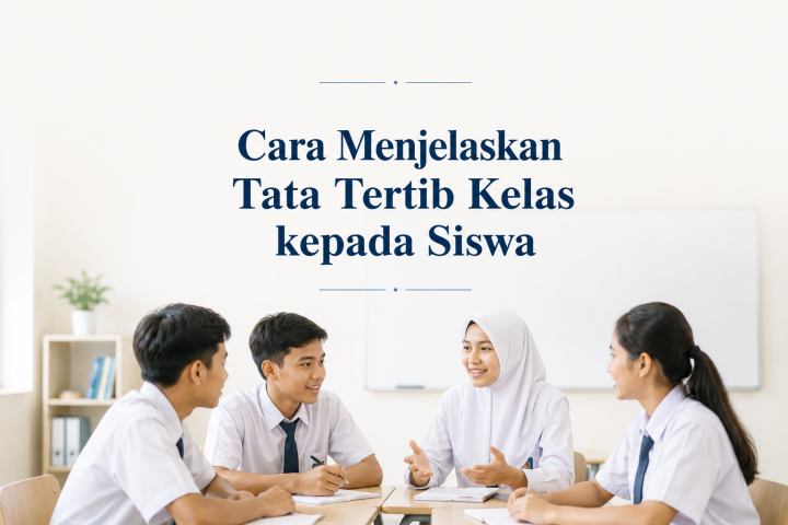 Cara Menjelaskan Tata Tertib Kelas kepada Siswa