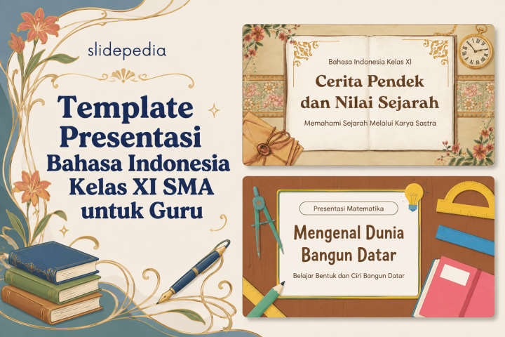 Thumbnail artikel terkait: Template Presentasi Bahasa Indonesia Kelas XI SMA untuk Guru