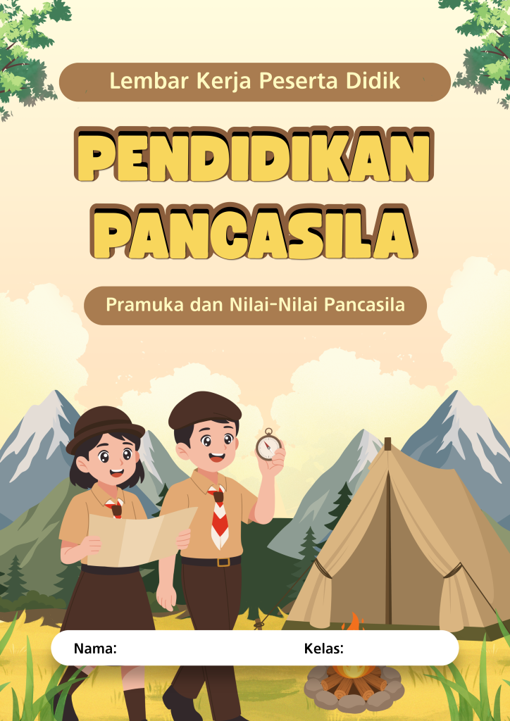 template presentasi Hari Pramuka