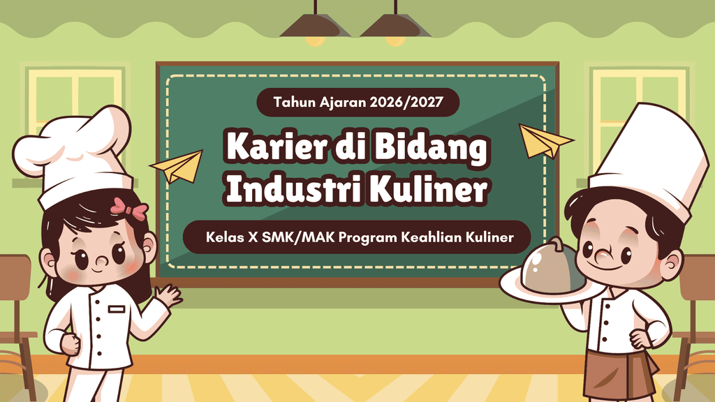 template presentasi dasar-dasar kuliner