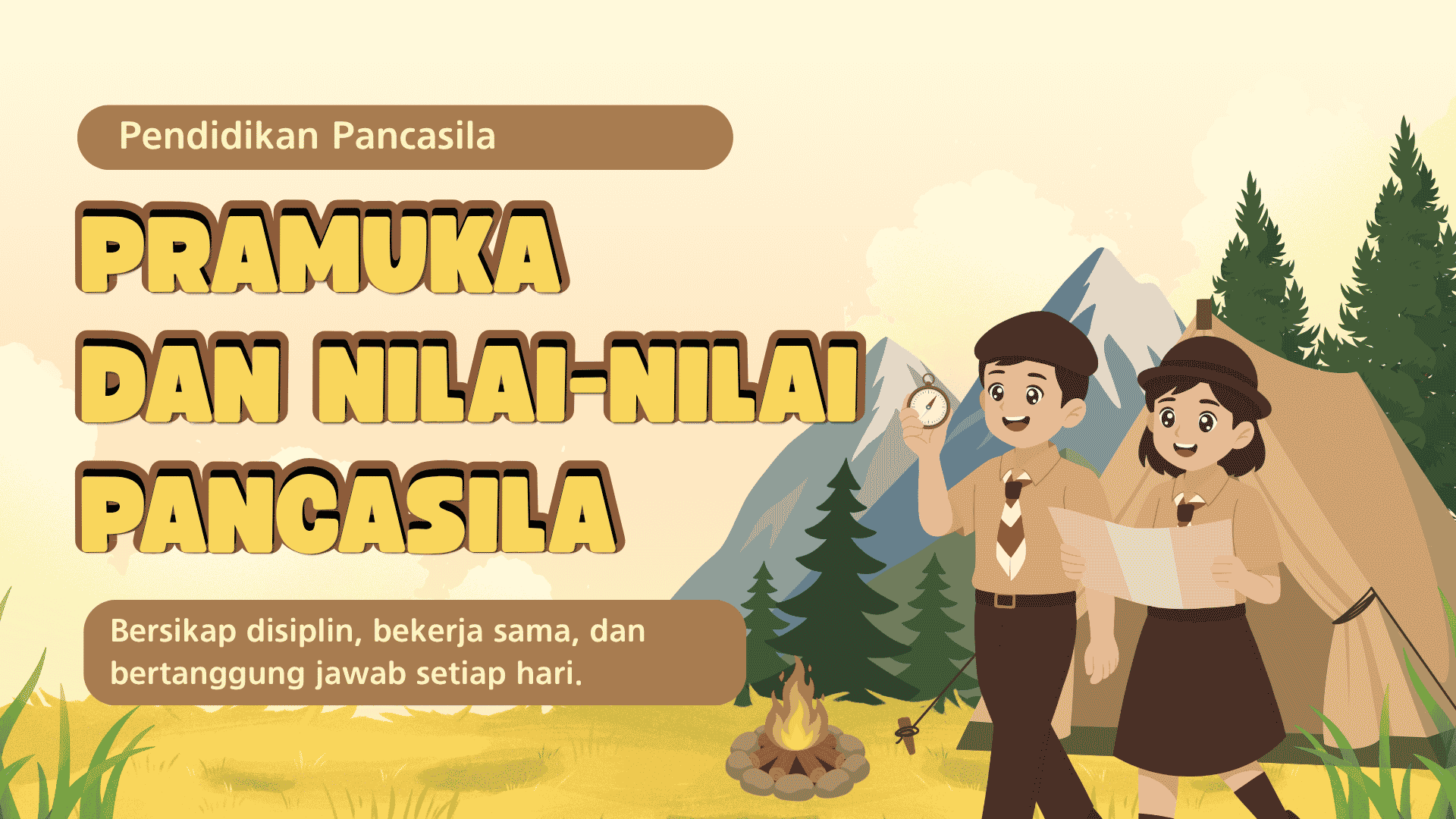 Gambar artikel: Template Presentasi Hari Pramuka untuk Pembina Pramuka