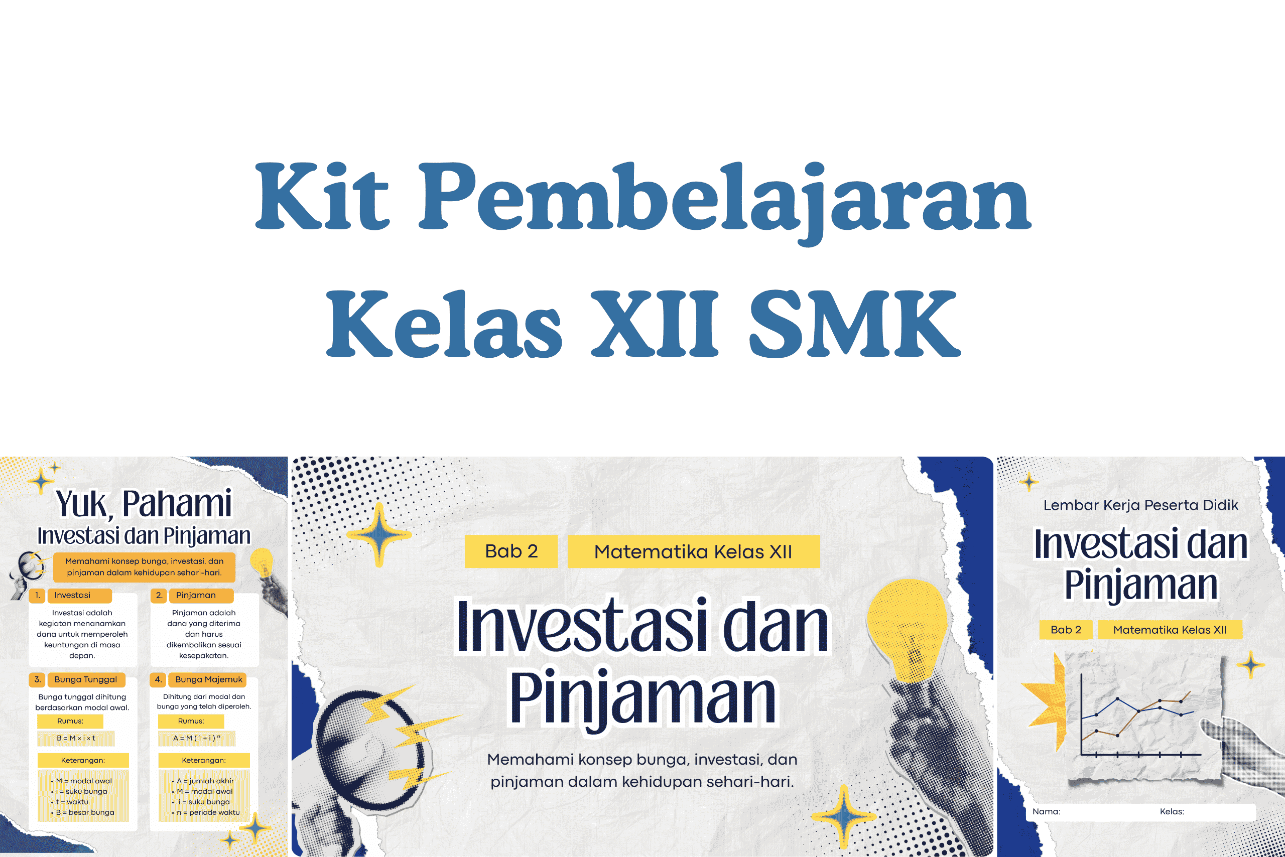 Gambar artikel: Memahami Investasi dan Pinjaman melalui Kit Pembelajaran