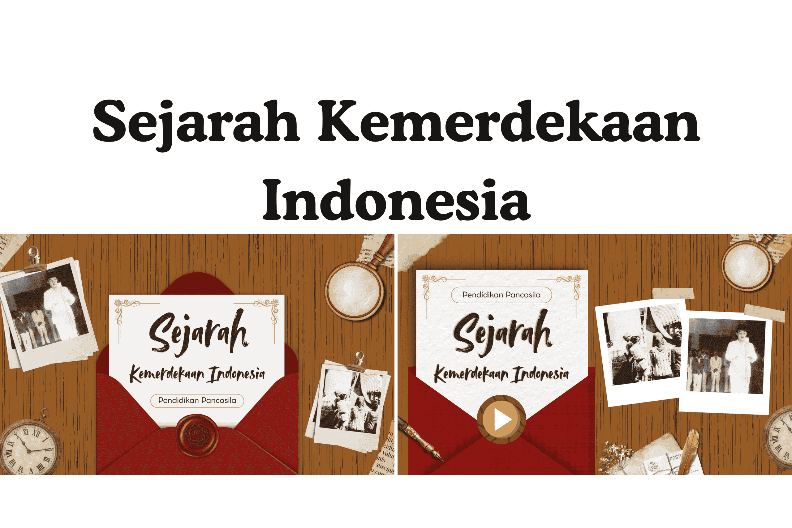 Gambar artikel: Sejarah Kemerdekaan Indonesia melalui Kit Pembelajaran