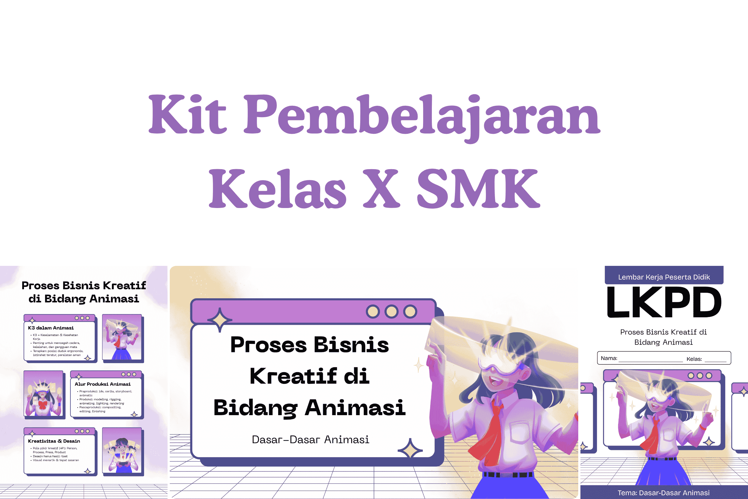 Thumbnail artikel terkait: Pembelajaran Proses Bisnis Kreatif di Bidang Animasi