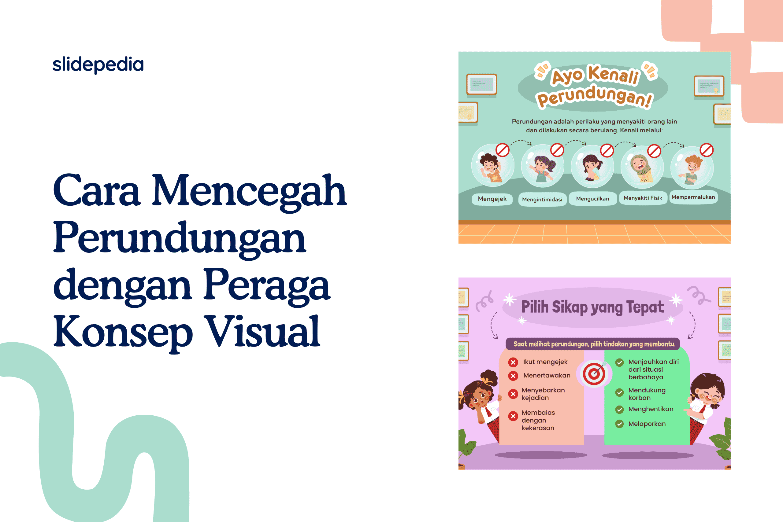 Gambar artikel: Cara Mencegah Perundungan dengan Peraga Konsep Visual