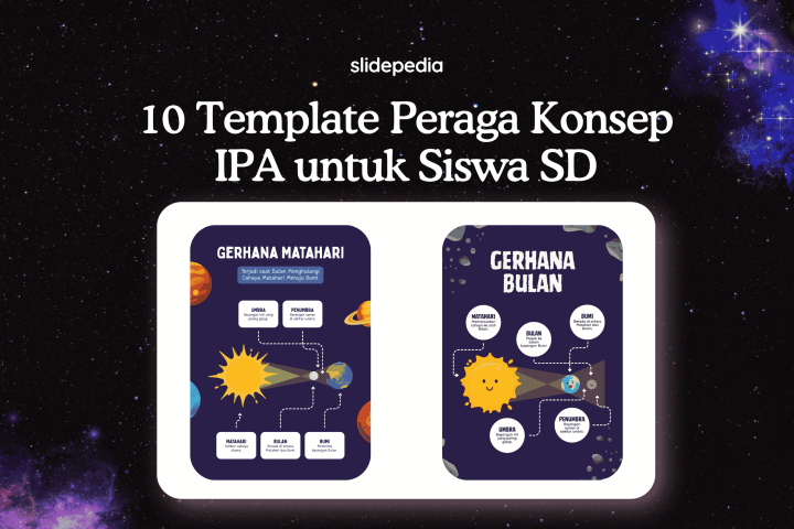 10 Template Peraga Konsep IPA untuk Siswa SD