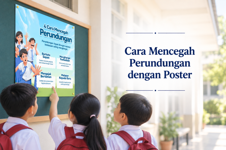 Gambar utama artikel: Cara Mencegah Perundungan dengan Poster