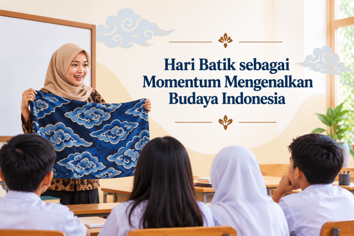 Hari Batik sebagai Momentum Mengenalkan Budaya Indonesia