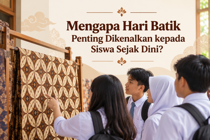 Mengapa Hari Batik Penting Dikenalkan kepada Siswa Sejak Dini?